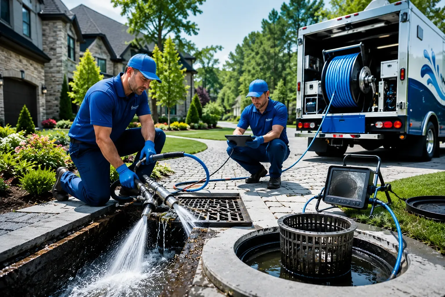Local outdoor drain cleaning professionals in Sandborn, IN